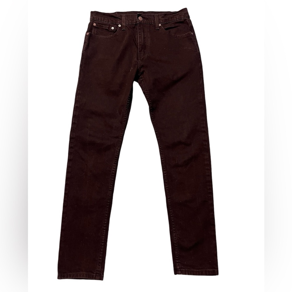 Levi black denim‎ 512 jeans men’s W:32 L:32 like new condition